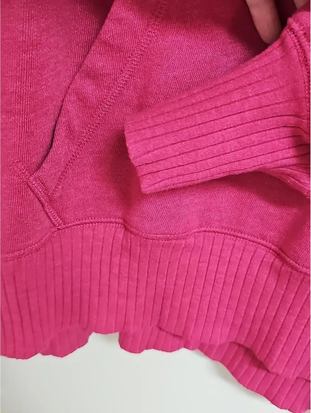 So Brand Perfect Hoodie, Pink, Women's Medium.  Kangaroo Pocket And Side Slits